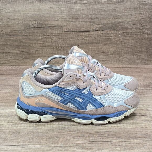 ASICS Gel-NYC Women's Size 10 Mauve Blue Running Shoes Sneakers (1202A429) - Picture 1 of 9